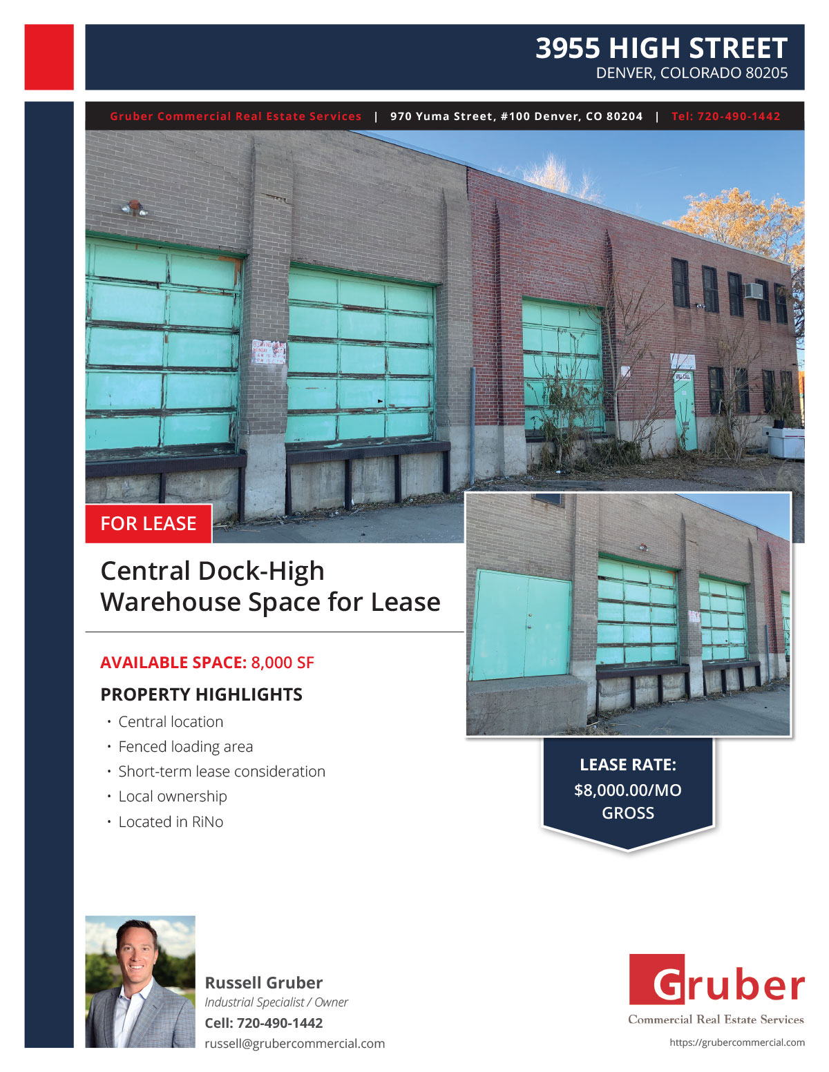 3955 High Street Denver Co Gruber Commercial Real Estate Services